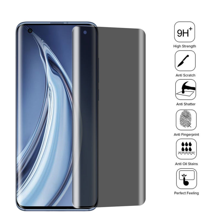 For Xiaomi Mi 10 Pro 25 PCS 0.3mm 9H Surface Hardness 3D Curved Surface Privacy Glass Film -  by PMC TechLife | Online Shopping South Africa | PMC TechLife