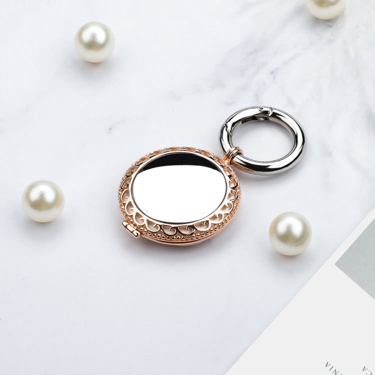 Copper Jewelry Style Shockproof Protective Cover Case with Keychain Hook Loop For AirTag(Rose Gold) - free shipping - PMC TechLife - Order now!