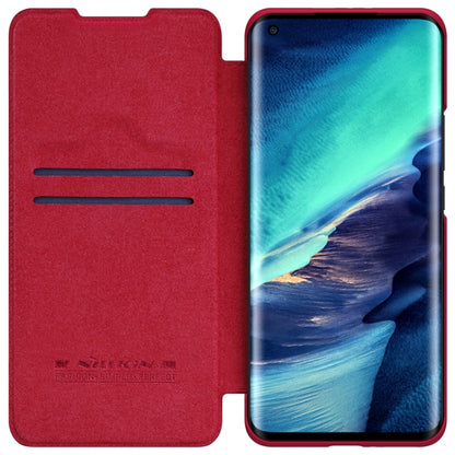 For Xiaomi Mi 11 Pro NILLKIN QIN Series Crazy Horse Texture Horizontal Flip Leather Case with Card Slot(Red) - Xiaomi Cases by NILLKIN | Online Shopping South Africa | PMC Jewellery