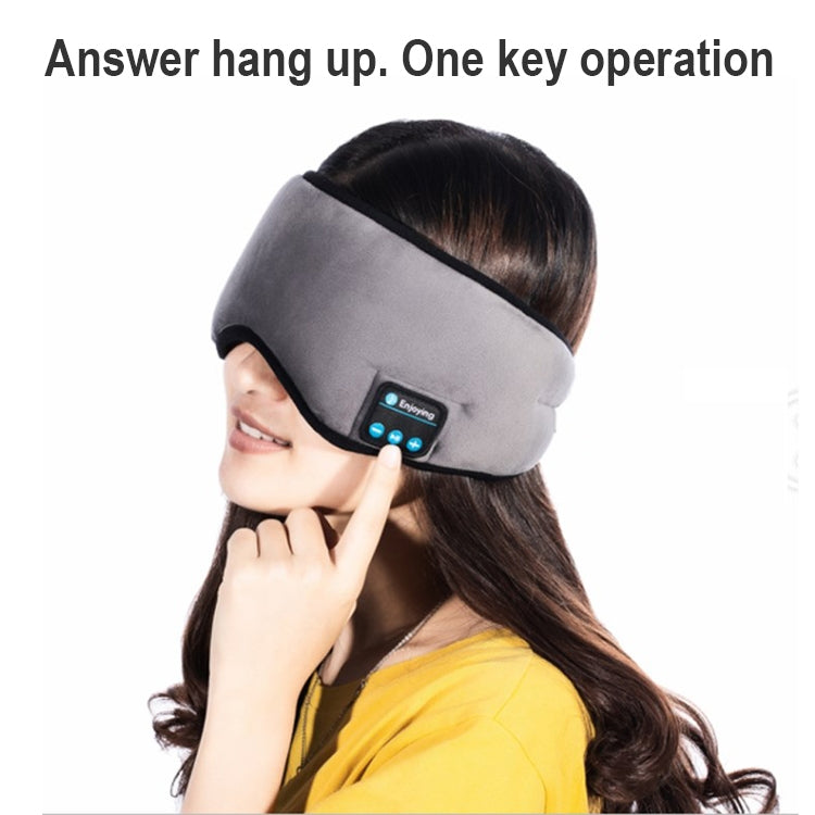 Bluetooth 5.0 Sleep Eye Masks Smart Wireless Music Eye Masks(Black) - Eye Masks by PMC TechLife | Online Shopping South Africa | PMC TechLife