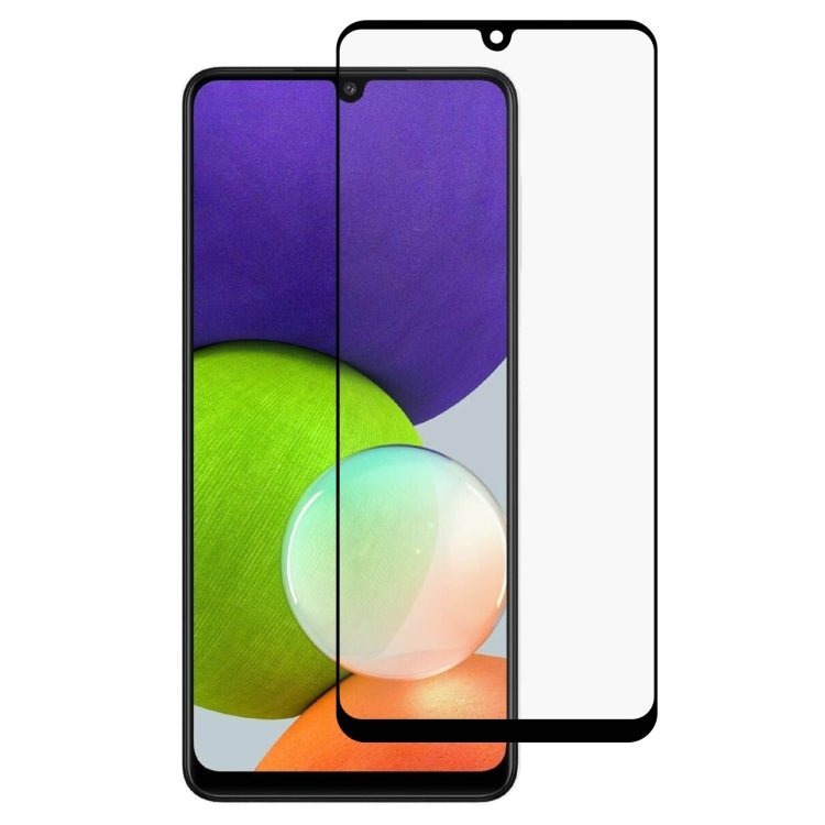 For Samsung Galaxy A22 4G Full Glue Full Cover Screen Protector Tempered Glass Film - free shipping - PMC TechLife - Order now!