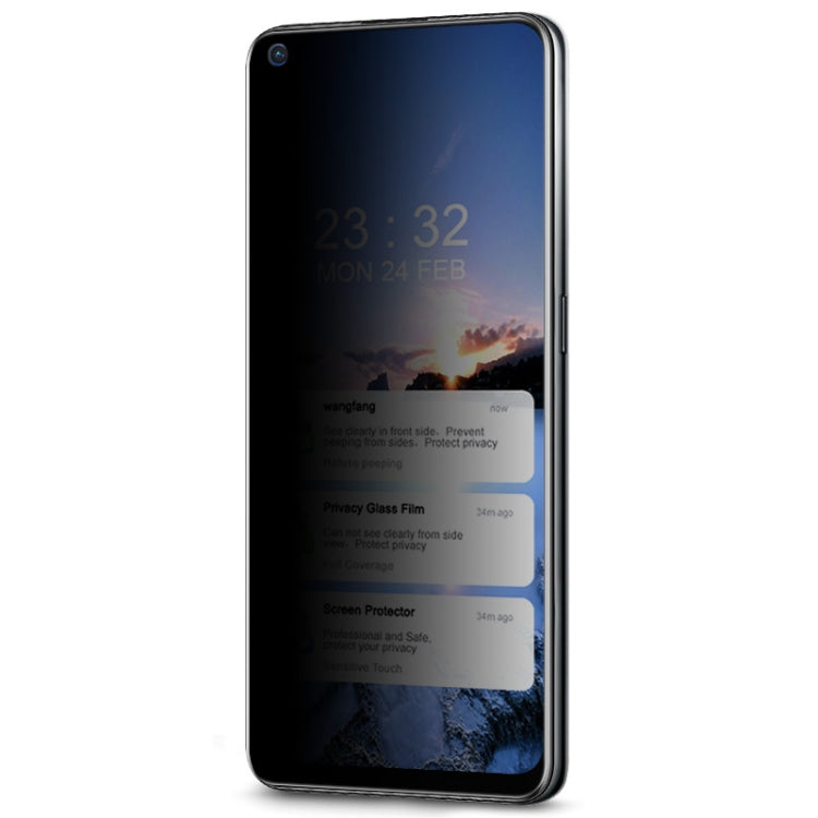 For OPPO F19 Pro / F19 Pro+ 5G / Find X3 Lite / Reno5 Z  / Reno5 F IMAK HD Anti-spy Tempered Glass Protective Film - OPPO Tempered Glass by PINWUYO | Online Shopping South Africa | PMC TechLife | Buy Now Pay Later Mobicred