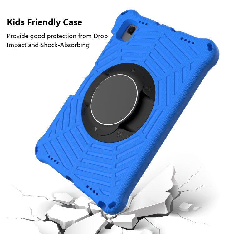 Spider King EVA Protective Case with Adjustable Shoulder Strap & Holder & Pen Slot For Samsung Galaxy Tab S6 Lite SM-P610 / SM-P615 / Tab A7 10.4 T500 / T860 / T720(Blue) - Tab S6 Lite P610 / P615 by PMC TechLife | Online Shopping South Africa | PMC TechLife | Buy Now Pay Later Mobicred