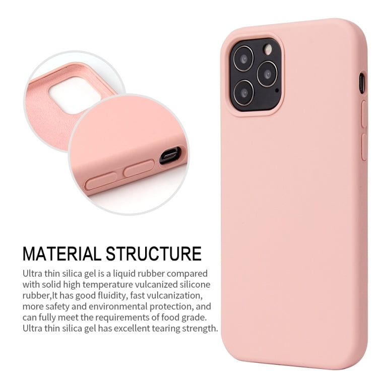 For iPhone 13 Solid Color Liquid Silicone Shockproof Protective Case(Red) - iPhone 13 Cases by PMC TechLife | Online Shopping South Africa | PMC TechLife