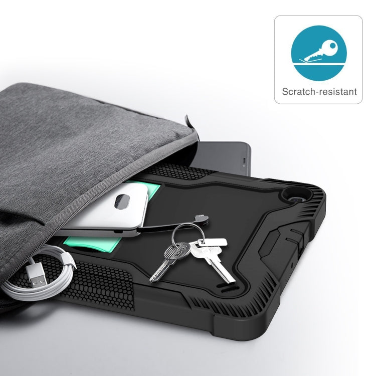 For Samsung Galaxy Tab A 10.1 (2019) Silicone + PC Shockproof Protective Case with Holder(Black) - Tab A 10.1 (2019) T510 / T515 by PMC TechLife | Online Shopping South Africa | PMC TechLife | Buy Now Pay Later Mobicred