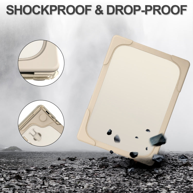 For Microsoft Surface Laptop 3 / 4 13.5 inch 1868 / 1951 Steel TPU + PC Two-color Anti-fall Laptop Protective Case(Khaki) - free shipping - PMC TechLife - Order now!