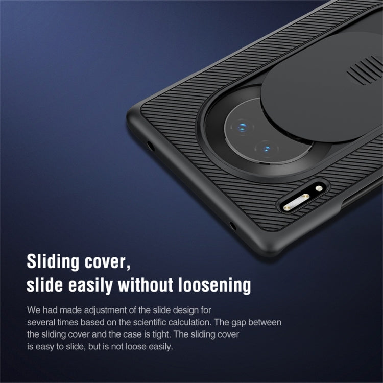 For Huawei Mate 30 Pro NILLKIN CamShield Sliding Camera Cover Design Scratchproof Protective Case(Black) - Huawei Cases by NILLKIN | Online Shopping South Africa | PMC Jewellery