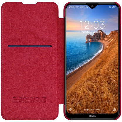 For Xiaomi Redmi 8 NILLKIN QIN Series Crazy Horse Texture Horizontal Flip Leather Case with Card Slot(Black) - Xiaomi Cases by NILLKIN | Online Shopping South Africa | PMC Jewellery