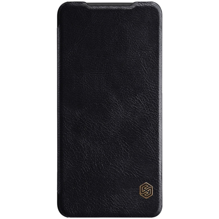 For Xiaomi Mi 9 Pro 5G NILLKIN QIN Series Crazy Horse Texture Horizontal Flip Leather Case with Card Slot(Black) - Xiaomi Cases by NILLKIN | Online Shopping South Africa | PMC Jewellery