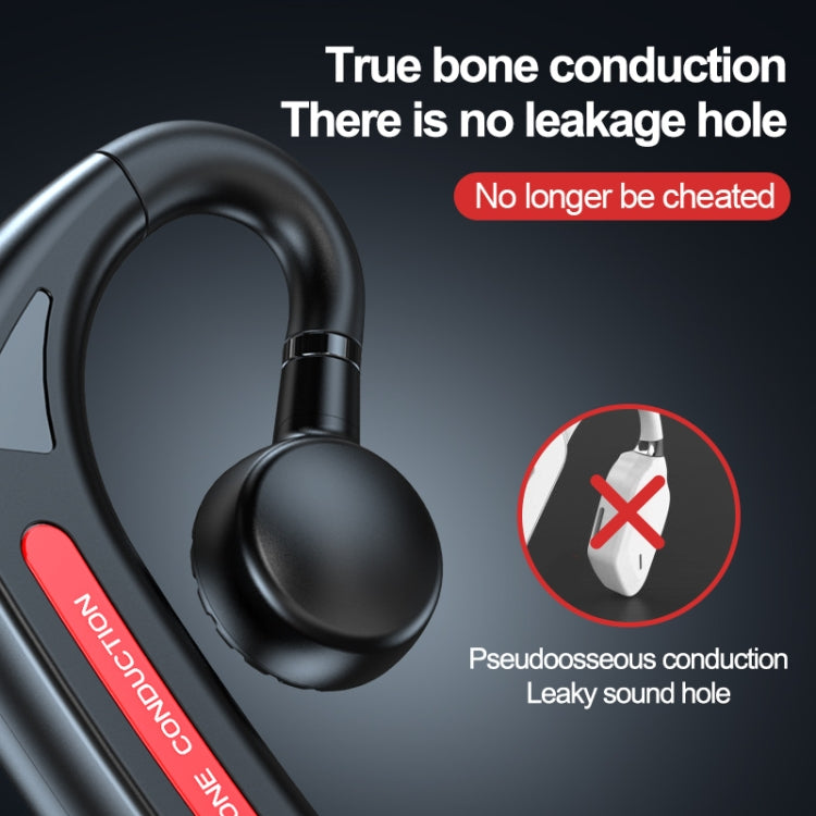 M-618 Bone Conduction Hanging Ear Stereo Bluetooth Headset(Black) - Bluetooth Earphone by PMC TechLife | Online Shopping South Africa | PMC TechLife