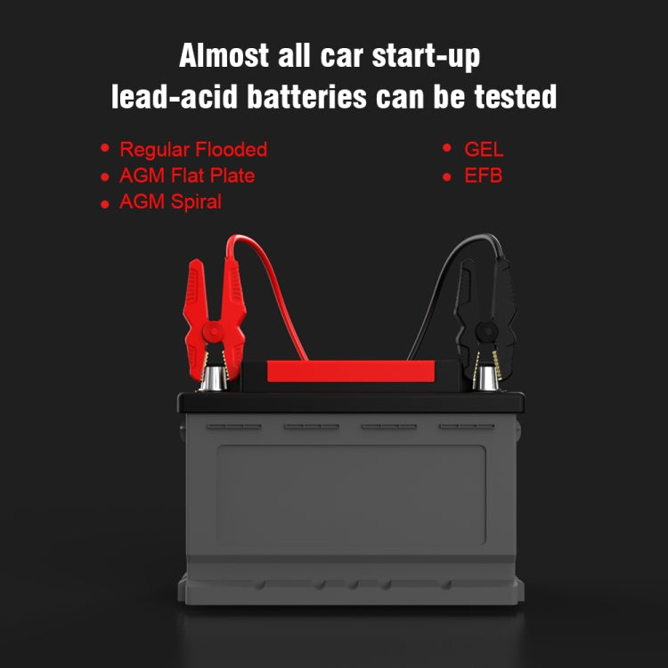 KONNWEI KW710 Car 3.2 inch 6V-24V Lead-acid Battery Tester Support 13 Languages - free shipping - PMC TechLife - Order now!