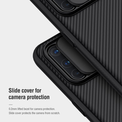 For OnePlus Nord CE 5G NILLKIN Black Mirror Series Camshield Full Coverage Dust-proof Scratch Resistant PC Case(Blue) - OnePlus Cases by NILLKIN | Online Shopping South Africa | PMC Jewellery