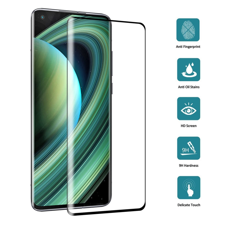 For Xiaomi Mi 10 Ultra 25 PCS 3D Curved Edge Full Screen Tempered Glass Film(Black) -  by PMC TechLife | Online Shopping South Africa | PMC TechLife