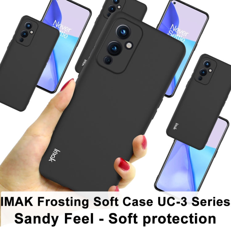 For OnePlus 9 5G European American Version IMAK UC-3 Series Shockproof Frosted TPU Protective Case(Black) - free shipping - PMC TechLife - Order now!
