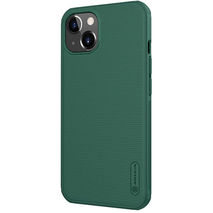 For iPhone 13 NILLKIN Super Frosted Shield Pro PC + TPU Protective Case(Dark Green) - iPhone 13 Cases by NILLKIN | Online Shopping South Africa | PMC Jewellery