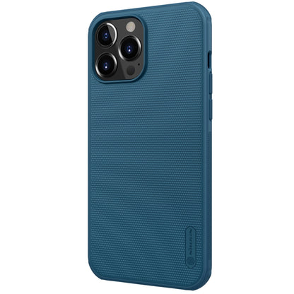 For iPhone 13 Pro Max NILLKIN Super Frosted Shield Pro PC + TPU Protective Case (Blue) - iPhone 13 Pro Max Cases by NILLKIN | Online Shopping South Africa | PMC Jewellery