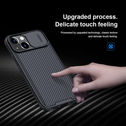 For iPhone 13 mini NILLKIN Black Mirror Pro Series Camshield Full Coverage Dust-proof Scratch Resistant Phone Case (Black) - iPhone 13 mini Cases by NILLKIN | Online Shopping South Africa | PMC Jewellery