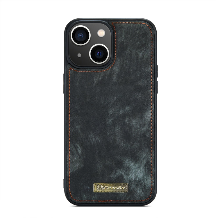 For iPhone 13 CaseMe-008 Detachable Multifunctional Horizontal Flip Leather Case with Card Slot & Holder & Zipper Wallet & Photo Frame(Black) - free shipping - PMC TechLife - Order now!