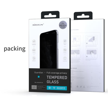 For iPhone 13 / 13 Pro NILLKIN Guardian Full Coverage Privacy-proof Tempered Glass Film - iPhone 13 Tempered Glass by NILLKIN | Online Shopping South Africa | PMC Jewellery