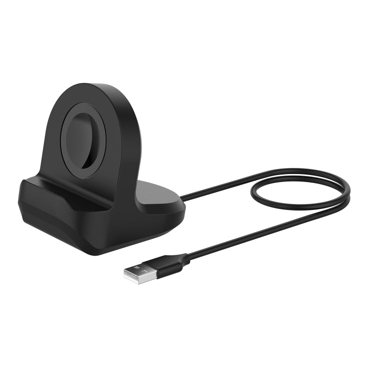 For Samsung Galaxy Watch4 Classic / Galaxy Watch4 Universal Silicone Charging Stand Holder without Charging Cable(Black) - Charger by PMC TechLife | Online Shopping South Africa | PMC TechLife | Buy Now Pay Later Mobicred