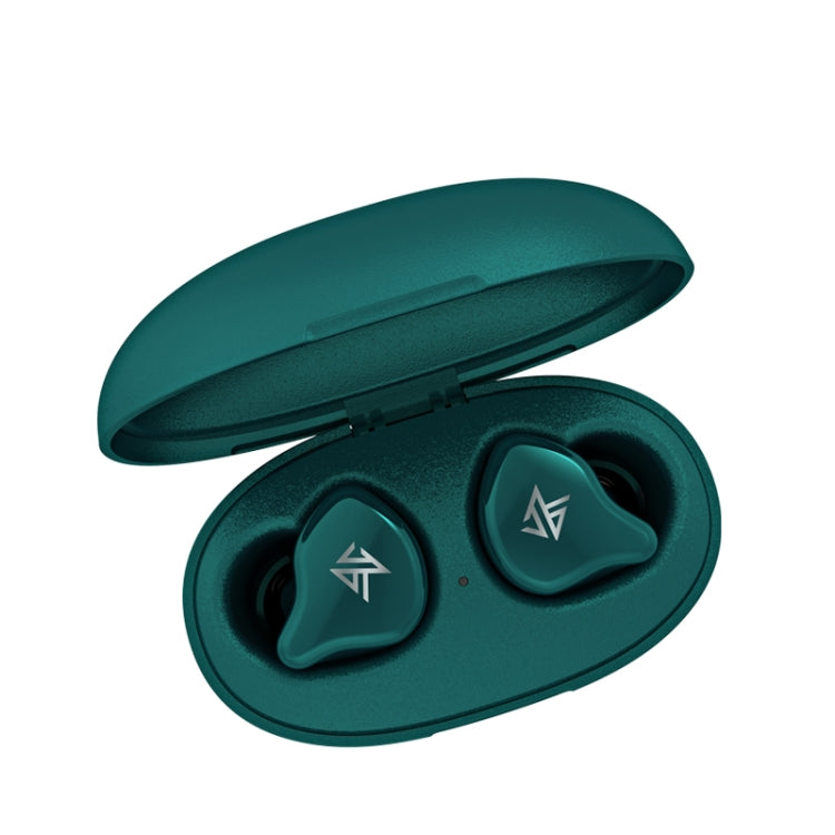 KZ S1 1DD+1BA Hybrid Technology Wireless Bluetooth 5.0 Stereo In-ear Sports Earphone with Microphone(Green) - In Ear Wired Earphone by KZ | Online Shopping South Africa | PMC Jewellery