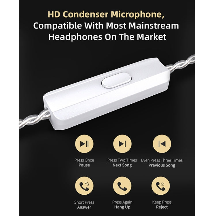 KZ ZSN Pro X Ring Iron Hybrid Drive Metal In-ear Wired Earphone, Mic Version(Gold) - free shipping - PMC TechLife - Order now!