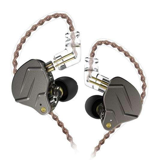 KZ ZSN Pro Ring Iron Hybrid Drive Metal In-ear Wired Earphone, Standard Version(Grey) - In Ear Wired Earphone by KZ | Online Shopping South Africa | PMC Jewellery
