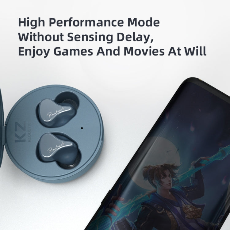 KZ SKS 1DD+1BA Hybrid Technology Wireless Bluetooth 5.2 Sports In-ear Earphone(Blue) - free shipping - PMC TechLife - Order now!