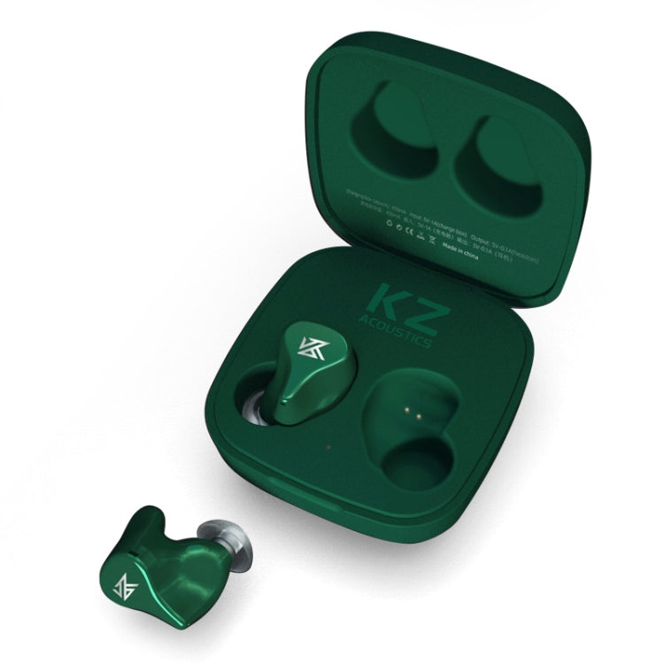 KZ Z1 1DD Dynamic True Wireless Bluetooth 5.0 Sports In-ear Earphone(Green) - In Ear Wired Earphone by KZ | Online Shopping South Africa | PMC Jewellery