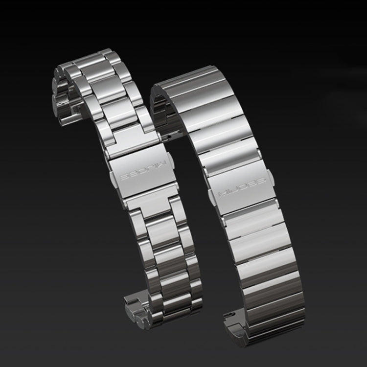 For Huawei Band 6 / Honor Band 6 / 7 MIJOBS Bamboo Joint Stainless Steel Metal Buckle Watch Band(Rose Gold) - Watch Bands by MIJOBS | Online Shopping South Africa | PMC TechLife | Buy Now Pay Later Mobicred