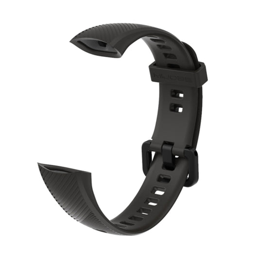 For Honor Band 4 / 5 MIJOBS Breathable Silicone Watch Band(Black) - Smart Wear by MIJOBS | Online Shopping South Africa | PMC Jewellery