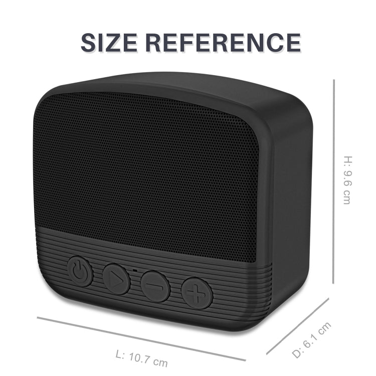 New Rixing NR-101 Mini TWS Bluetooth Speaker(Bright Green) - Desktop Speaker by NewRixing | Online Shopping South Africa | PMC TechLife | Buy Now Pay Later Mobicred