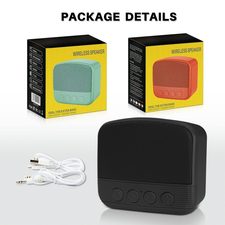 New Rixing NR-101 Mini TWS Bluetooth Speaker(Orange) - Mini Speaker by New Rixing | Online Shopping South Africa | PMC Jewellery