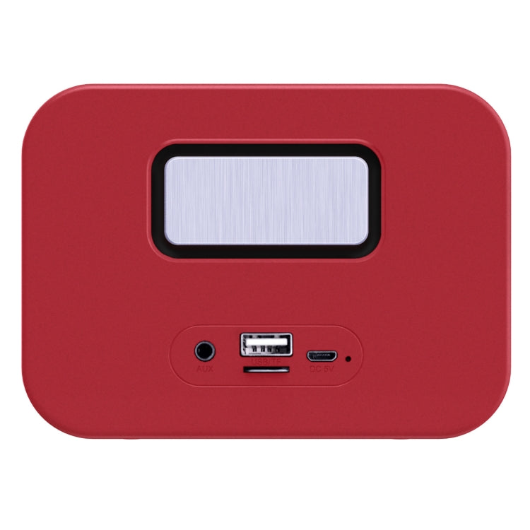 New Rixing NR-102 Mini TWS Bluetooth Speaker(Red) - Mini Speaker by New Rixing | Online Shopping South Africa | PMC Jewellery