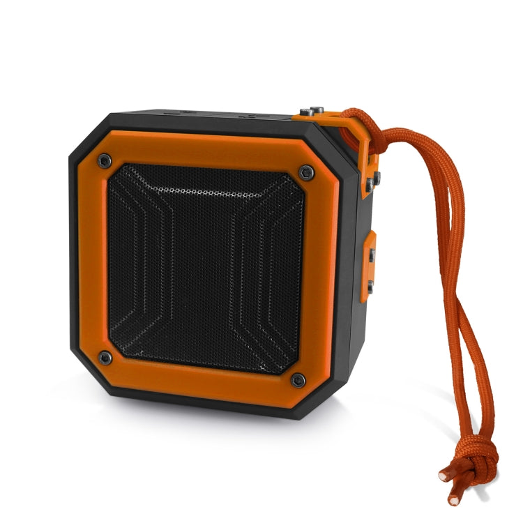 New Rixing NR-103 Mini TWS Bluetooth Speaker with Lanyard(Orange) - Mini Speaker by New Rixing | Online Shopping South Africa | PMC Jewellery