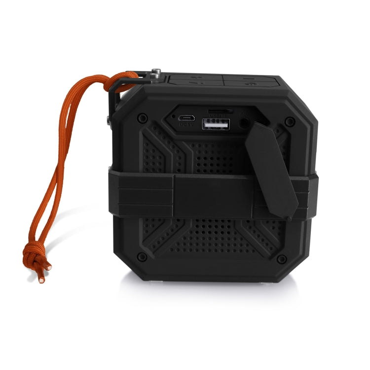 New Rixing NR-103 Mini TWS Bluetooth Speaker with Lanyard(Black) - free shipping - PMC TechLife - Order now!