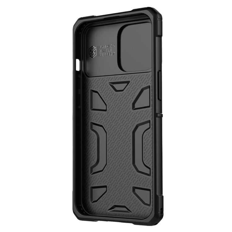 For iPhone 13 Pro Max NILLKIN Sliding Camera Cover Design Shockproof TPU + PC Protective Case (Black) - iPhone 13 Pro Max Cases by NILLKIN | Online Shopping South Africa | PMC Jewellery