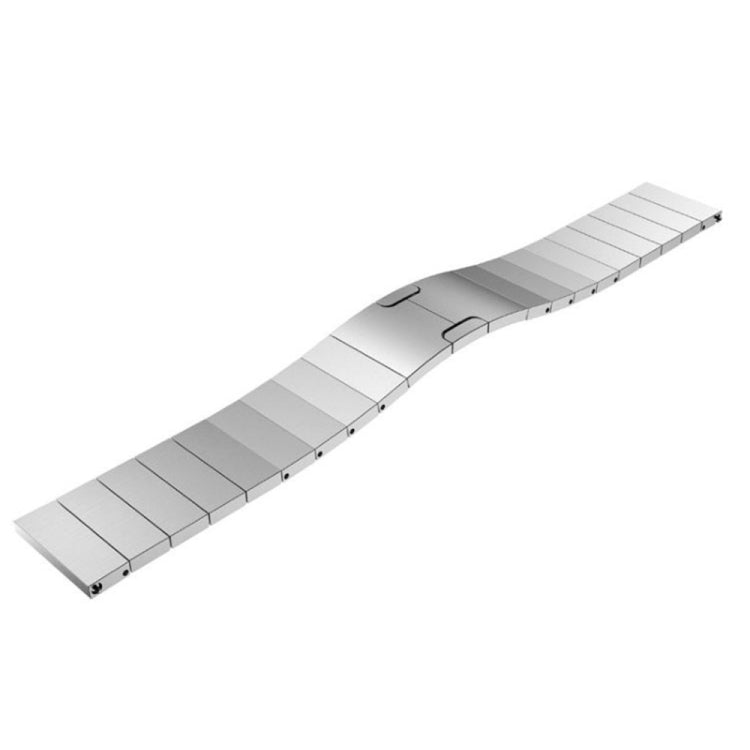 For Huawei GT3 46mm Watch One-bead Steel Original Buckle Watch Band,Width 22mm (Silver) - Watch Bands by PMC TechLife | Online Shopping South Africa | PMC TechLife | Buy Now Pay Later Mobicred