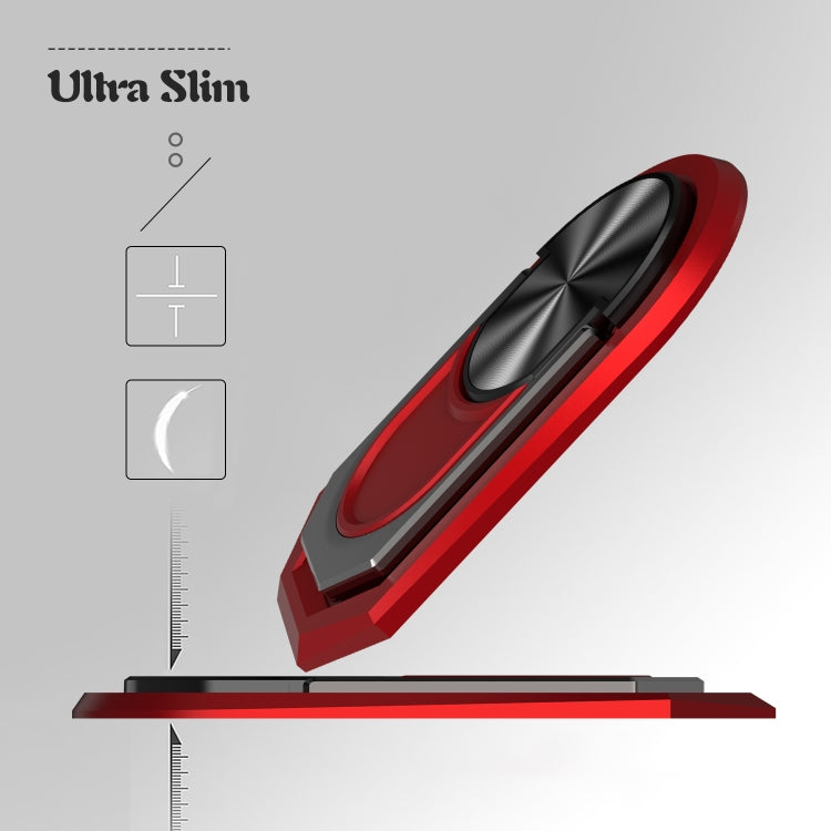 Universal Sticky 360-degree Rotatable Magnetic Ring Holder(Red) - Ring Holder by PMC TechLife | Online Shopping South Africa | PMC TechLife