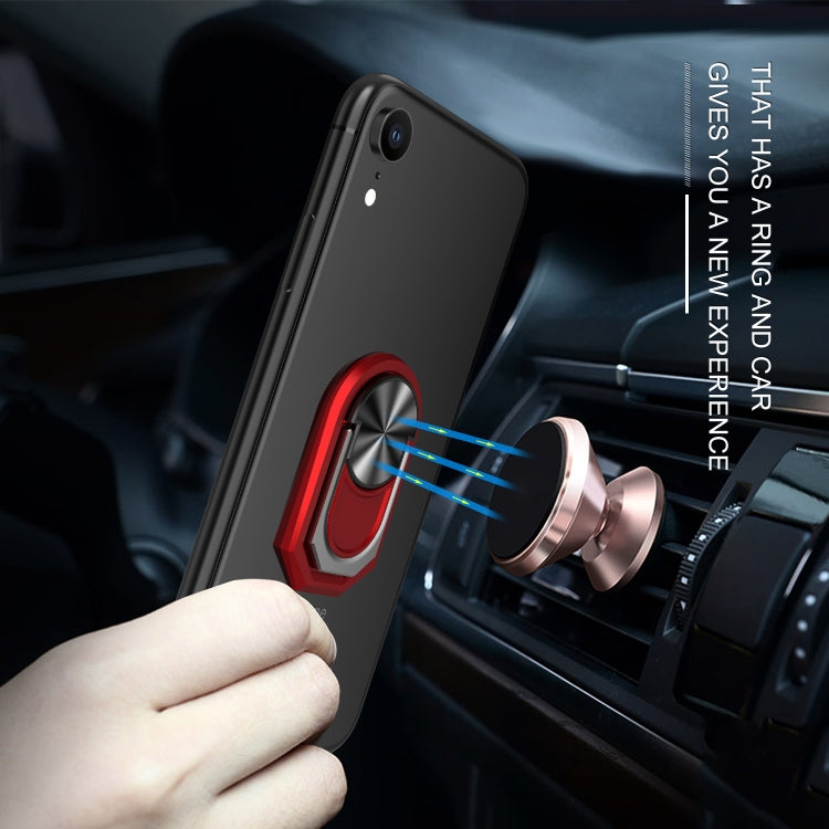 Universal Sticky 360-degree Rotatable Magnetic Ring Holder(Red) - Ring Holder by PMC TechLife | Online Shopping South Africa | PMC TechLife