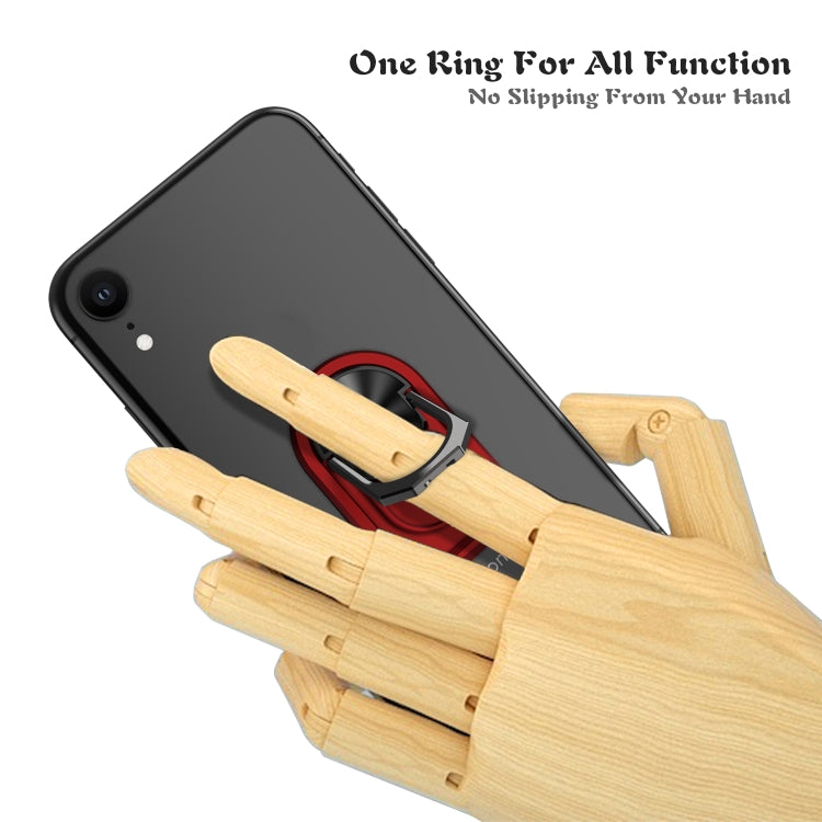 Universal Sticky 360-degree Rotatable Magnetic Ring Holder(Red) - Ring Holder by PMC TechLife | Online Shopping South Africa | PMC TechLife