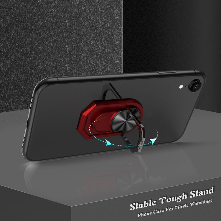 Universal Sticky 360-degree Rotatable Magnetic Ring Holder(Red) - Ring Holder by PMC TechLife | Online Shopping South Africa | PMC TechLife