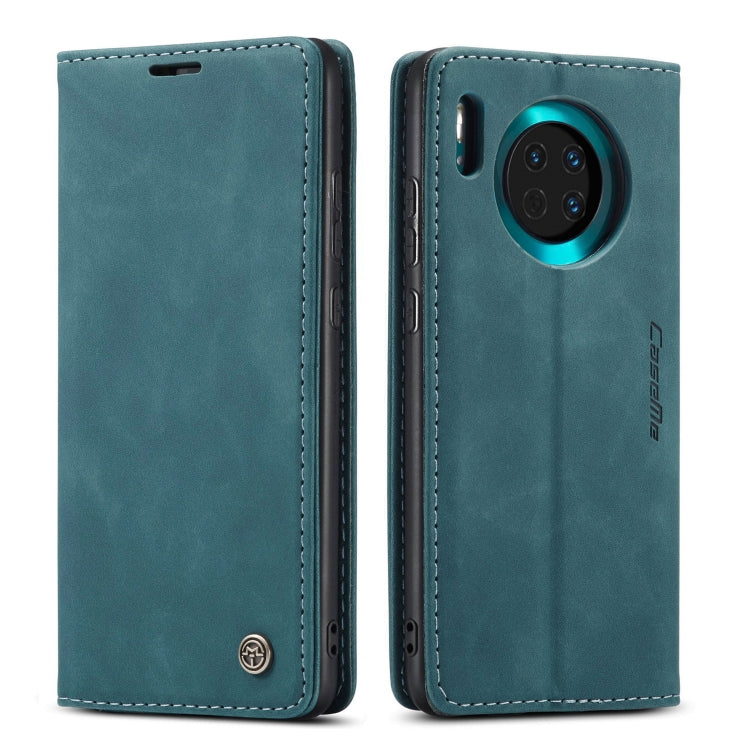 For Huawei Mate 30 4G / 5G CaseMe-013 Multifunctional Horizontal Flip Leather Case with Card Slot & Holder & Wallet(Blue) - Huawei Cases by CaseMe | Online Shopping South Africa | PMC TechLife | Buy Now Pay Later Mobicred