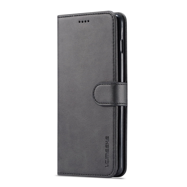 For Galaxy S10 LC.IMEEKE Calf Texture Horizontal Flip Leather Case, with Holder & Card Slots & Wallet(Black) - free shipping - PMC TechLife - Order now!