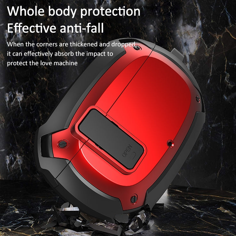 Bumblebee Armor Earphone Protective Case with Switch & Hook For Beats Studio Buds(Black + Green) - Other Case by PMC TechLife | Online Shopping South Africa | PMC TechLife