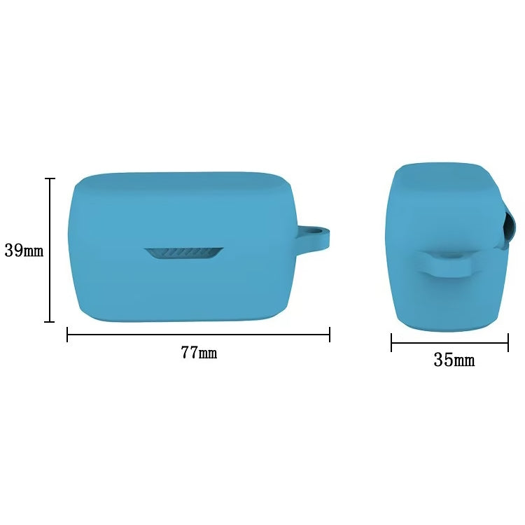 Wireless Earphone Silicone Protective Case with Hook for JBL T280TWS X(Midnight Blue) - free shipping - PMC TechLife - Order now!