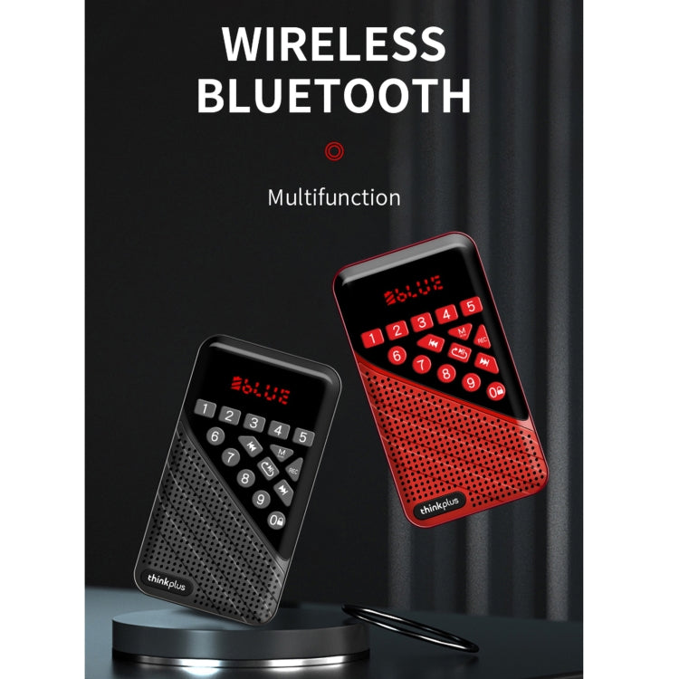 Lenovo R5 Bluetooth 5.0 Multi-function Mini Bluetooth Speaker Radio(Black) - Mini Speaker by Lenovo | Online Shopping South Africa | PMC Jewellery