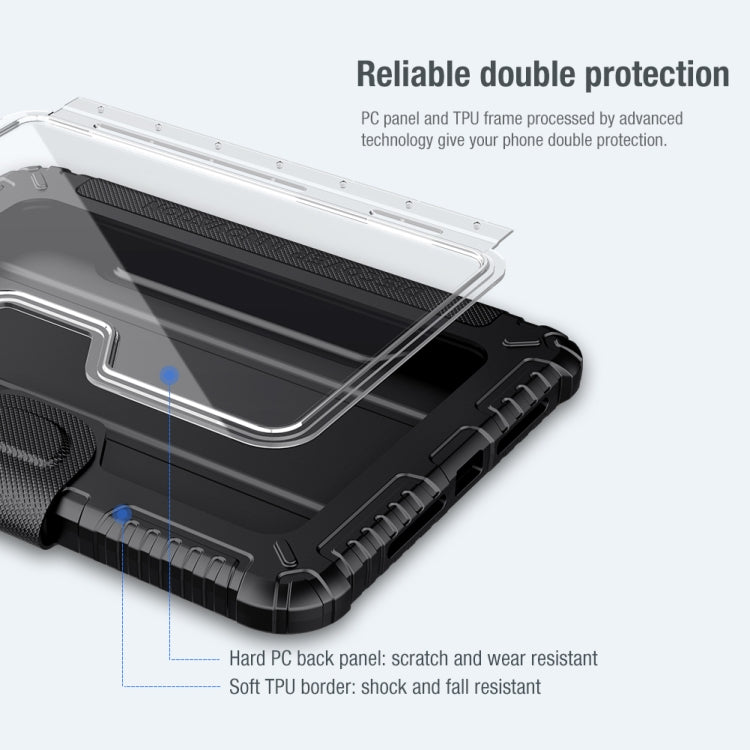 For iPad mini 6 / mini 2024 NILLKIN Bumper Pro Horizontal Flip Tablet Case with Pen Slot & Holder & Sleep / Wake-up Function(Black) - free shipping - PMC TechLife - Order now!