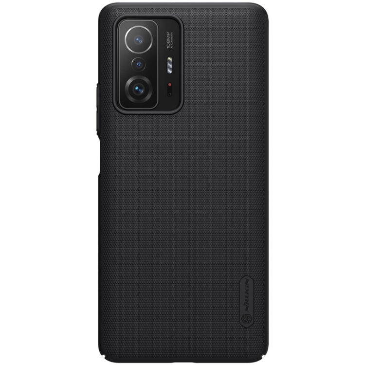 For Xiaomi Mi 11T / 11T Pro NILLKIN Frosted Concave-convex Texture PC Phone Protective Case(Black) - free shipping - PMC TechLife - Order now!