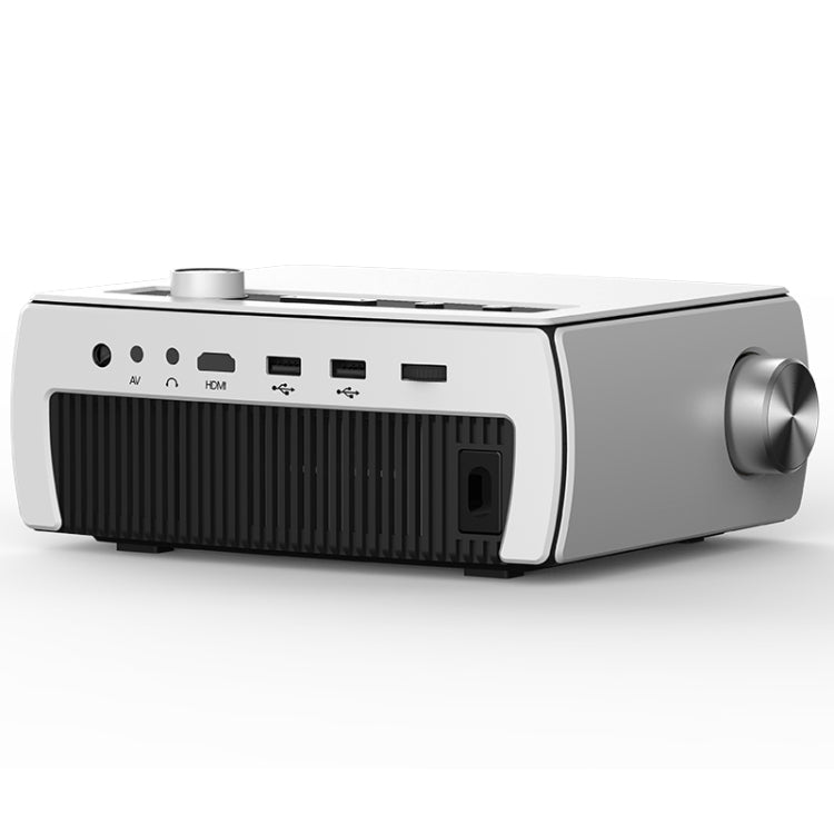 YG430 Android Version 1920x1080 2500 Lumens Portable Home Theater LCD HD Projector, Plug Type:AU Plug(Silver) - Mini Projector by PMC Jewellery | Online Shopping South Africa | PMC Jewellery